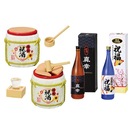 R314『現貨』微型品酒迷愛好-富士丸酒店P2 RE-MENT 盒玩 