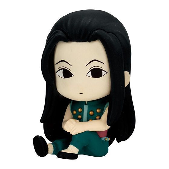 2A870『現貨』獵人HUNTER×HUNTER坐姿公仔P4 BANDAI 扭蛋 轉蛋 