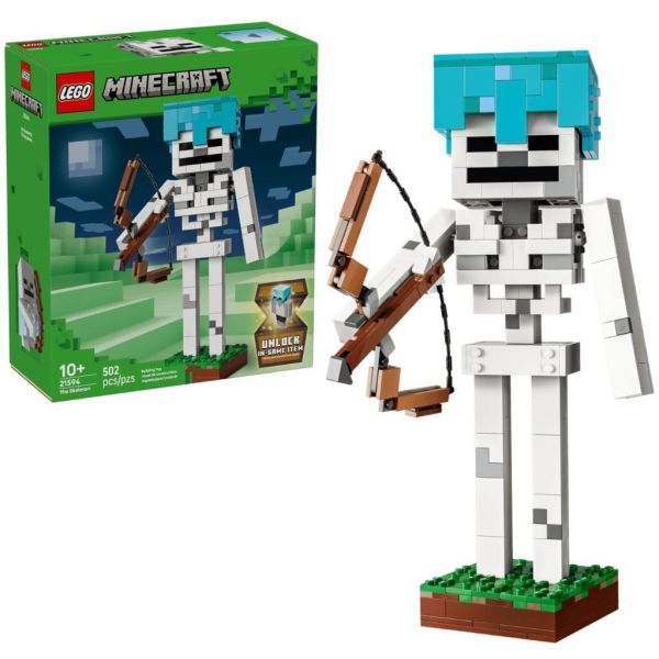 『現貨』  LEGO 21594	Minecraft-骷髏    盒組 