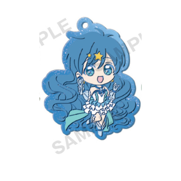 2A212『現貨』真珠美人魚閃亮軟膠吊飾 BUSHIROAD 扭蛋 轉蛋 