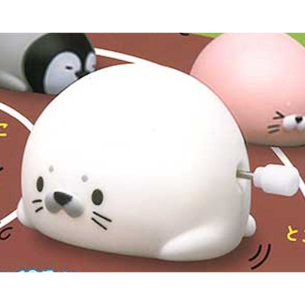 2A83『現貨』發條碎步爬海豹＆企鵝 KOROKORO 扭蛋 轉蛋 