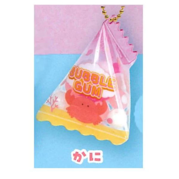 3A112『現貨』圓眼水族館三角糖果包裝吊飾 YELL 扭蛋 轉蛋 