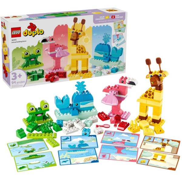 『現貨』  LEGO 10472	DUPLO-動物拼砌遊戲    盒組 