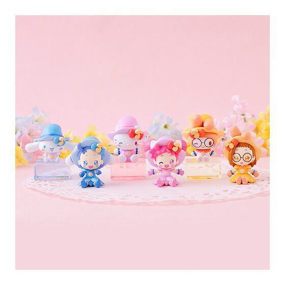 4A309『現貨』小魔女DOREMIX三麗鷗角色公仔P1 BANDAI 扭蛋 轉蛋 