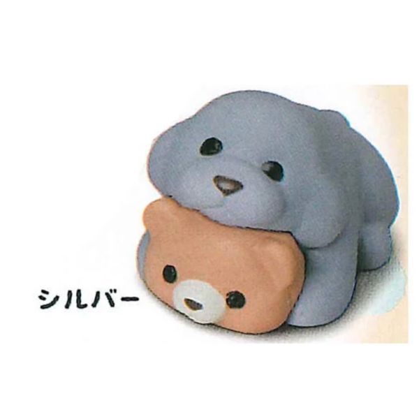 2A652『現貨』動物愛好系列-散步貴賓犬公仔 Standstones 扭蛋 轉蛋 