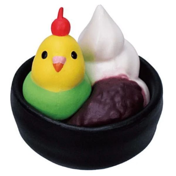 2A166『現貨』和菓子鸚哥 Tarlin 扭蛋 轉蛋 