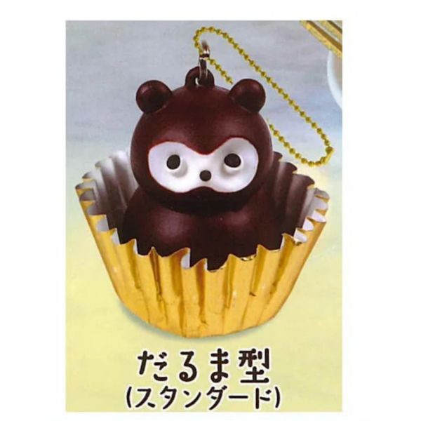 3A045『現貨』狸貓造型蛋糕吊飾P2 J.DREAM 扭蛋 轉蛋 