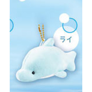 4A626『現貨』絨毛海豚玩偶吊飾 YELL 扭蛋 轉蛋 