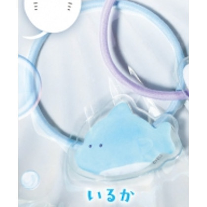 2A878『現貨』圓眼水族館壓克力髮圈 YELL 扭蛋 轉蛋 