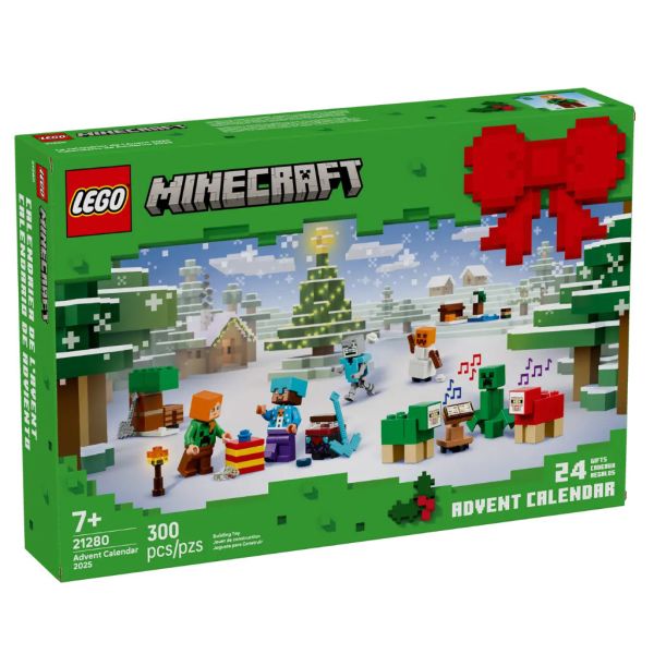 『現貨』LEGO 21280 MINECRAFT-2025 年驚喜月曆 盒組 