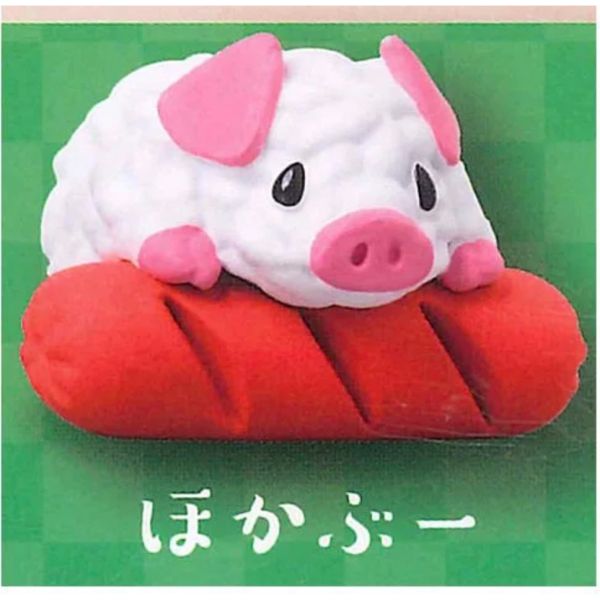 3A335『現貨』暖呼呼飯糰動物園 YELL 扭蛋 轉蛋 