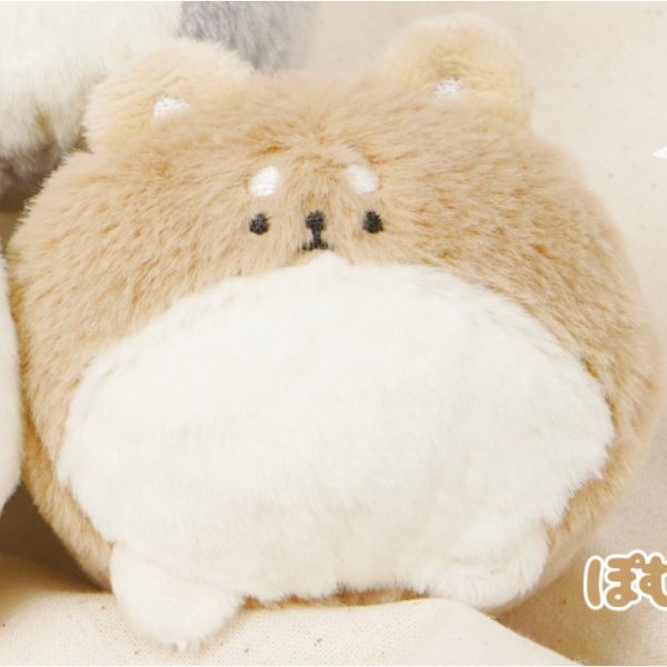 4A623『現貨』毛絨博美犬玩偶吊飾 Qualia 扭蛋 轉蛋 