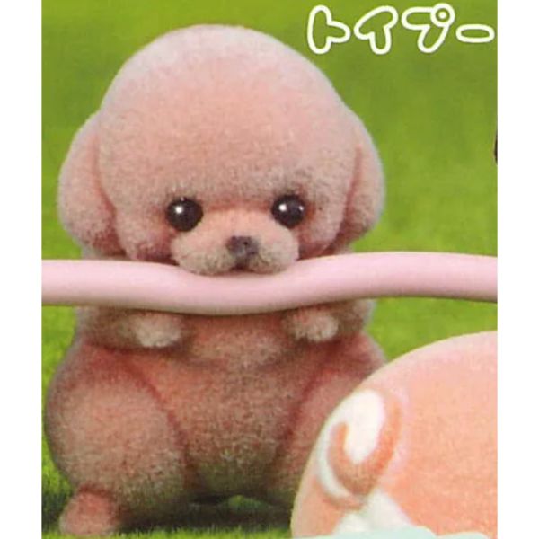 1A813『現貨』咬咬子犬充電線公仔 YELL 扭蛋 轉蛋 