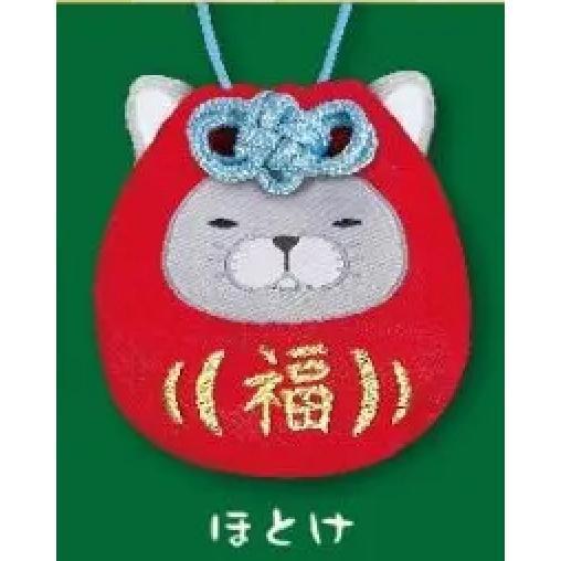 5A709『現貨』鬍鬚饅頭貓開運御守P2  AMUSE 扭蛋   轉蛋 