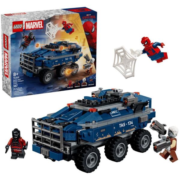 『現貨』  LEGO 76349	Super Heroes-蜘蛛人囚車追逐戰    盒組 