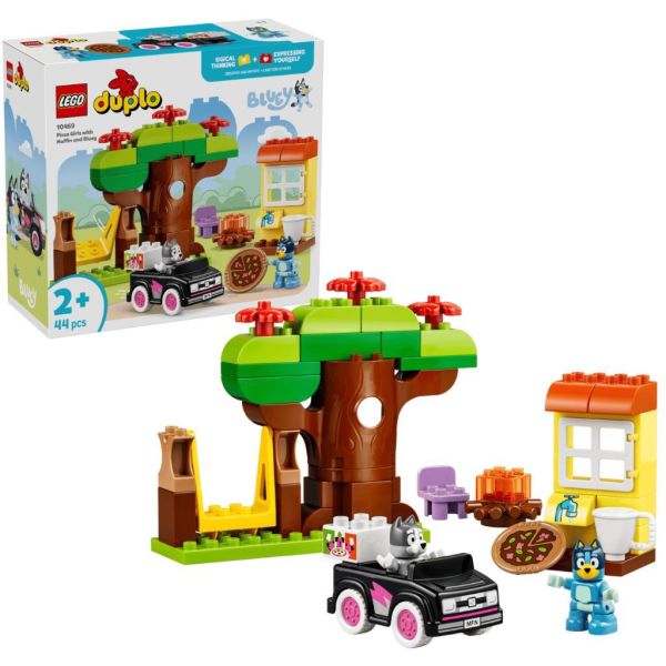 『現貨』  LEGO 10469	DUPLO-曼曼、布麗玩遊戲：披薩女孩    盒組 