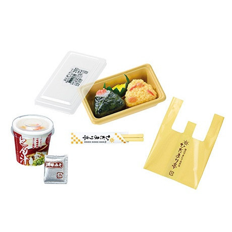 R158『現貨』鎮上的向陽亭便當屋 RE-MENT 盒玩 