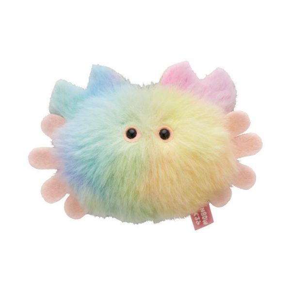 5A168『現貨』柔軟彩虹玩偶吊飾 海洋生物    KITAN   扭蛋   轉蛋 