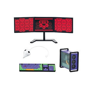 R208『現貨』新世紀福音戰士部屋場景組 RE-MENT 盒玩 