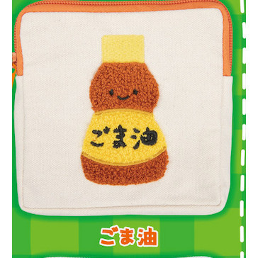 2A562『現貨』笑咪咪調味料絨毛小物包 Qualia 扭蛋 轉蛋 