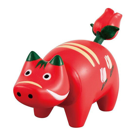 2A670『現貨』花朵神獸牛排隊公仔 BANDAI 扭蛋 轉蛋 