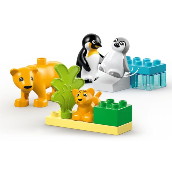 『現貨』LEGO 10442 DUPLO-野生動物家庭：企鵝和獅子 盒組 