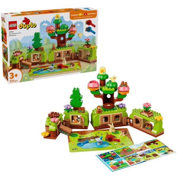 『現貨』  LEGO 10480	DUPLO-森林與野生動物探索套裝    盒組 