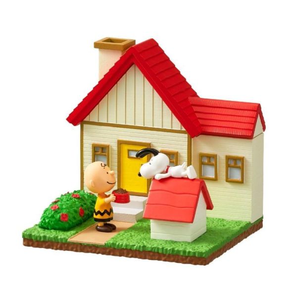 R389『現貨』史努比可愛甜蜜小屋   RE-MENT   盒玩 