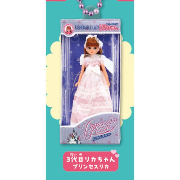 4A347『現貨』莉卡娃娃歷代包裝吊飾P3 T-ARTS 扭蛋 轉蛋 