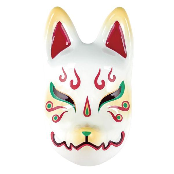 4A002『現貨』花面狐狸面具吊飾P10 SO-TA 扭蛋 轉蛋 