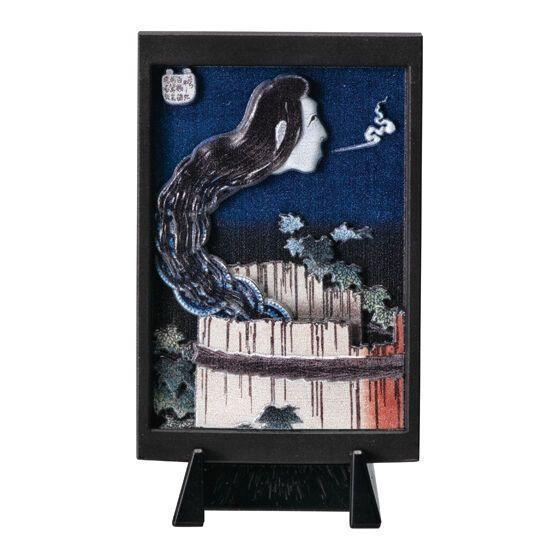 5A910『現貨』 葛飾北齋3D畫作擺飾   BANDAI  扭蛋   轉蛋 