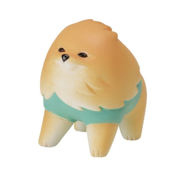 egb347『現貨』動物愛好系列-散步博美公仔 扭蛋 轉蛋 