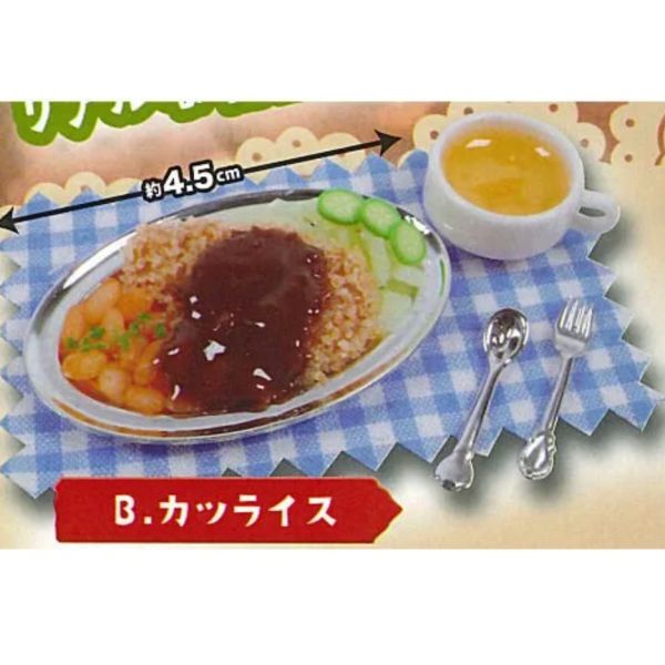 2A421『現貨』懷舊洋食餐廳菜單 ToysSpirits 扭蛋 轉蛋 