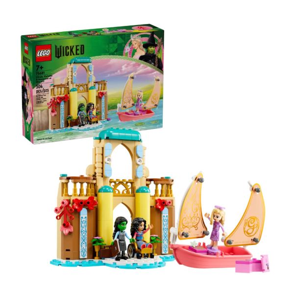 『現貨』LEGO 75681 《魔法壞女巫》-葛琳達、艾爾法巴與娜瑟蘿在西茲大學 盒組 