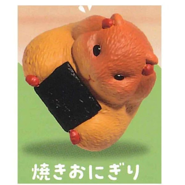 2A802『現貨』倉鼠滾滾御飯糰 YELL 扭蛋 轉蛋 