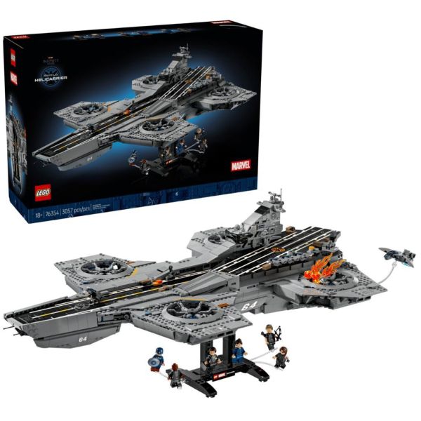 『現貨』  LEGO 76354	Super Heroes-神盾局飛空母艦    盒組 