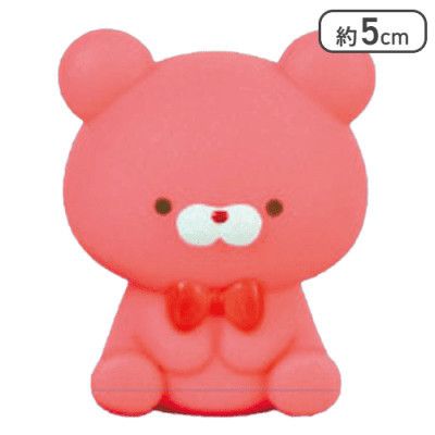 1A986『現貨』裝傻熊軟膠小夜燈P2 YELL 扭蛋 轉蛋 