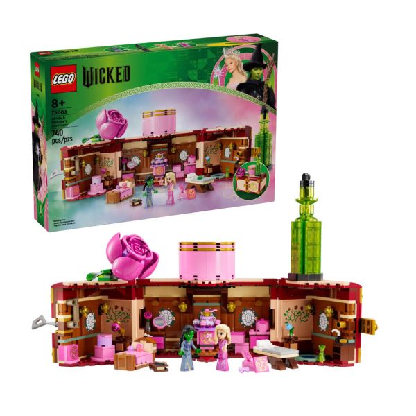 『現貨』LEGO 75683 《魔法壞女巫》-葛琳達和艾爾法巴的宿舍 盒組 