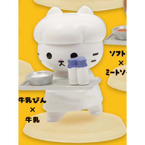 3A891『現貨』供食貓站立公仔 Qualia 扭蛋 轉蛋 