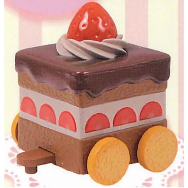 1A940『現貨』轉轉蛋糕小火車 Qualia 扭蛋 轉蛋 