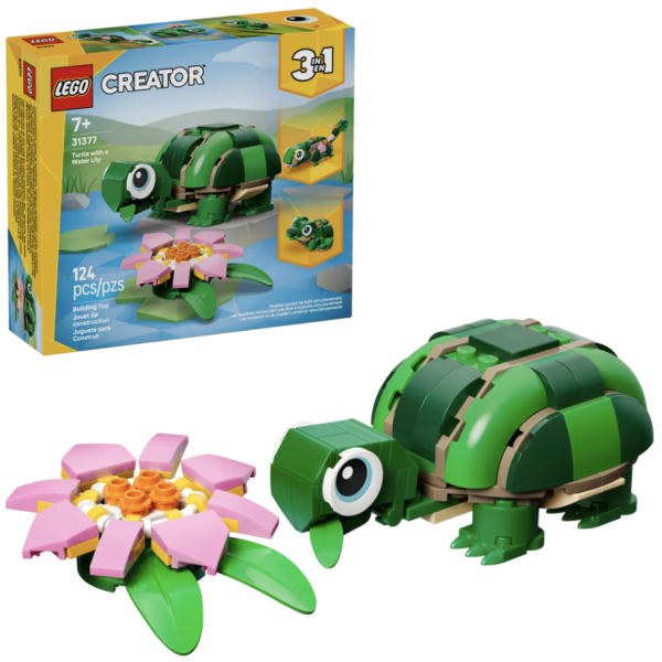 『現貨』LEGO 31377  Creator 烏龜和睡蓮  盒組 