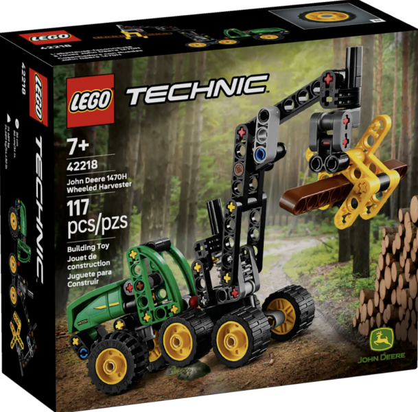『現貨』LEGO 42218 Technic 強鹿1470H 輪式森林收割機  盒組 