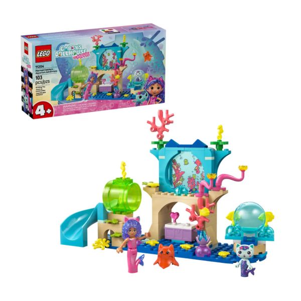 『現貨』LEGO 11204 蓋比-美人魚蓋比的水族箱冒險 盒組 