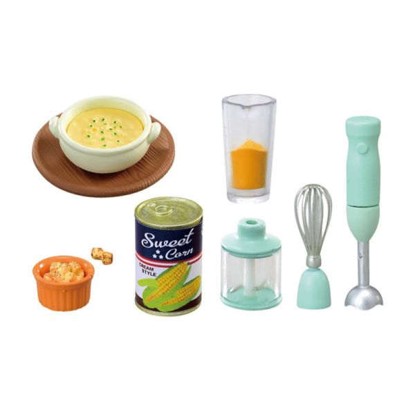 R340『現貨』袖珍美味料理廚房工具組 RE-MENT 盒玩 