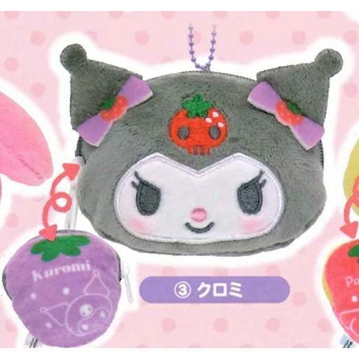 5A925『現貨』三麗鷗角色雙面玩偶吊飾 草莓篇  K2 STATION  扭蛋   轉蛋   【 