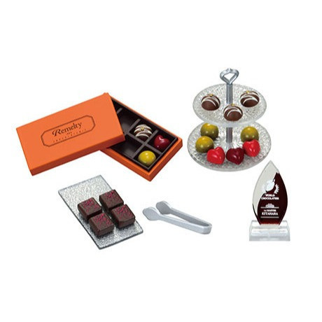 R301『現貨』袖珍petit chocolaterie巧克力店鋪 RE-MENT 盒玩 