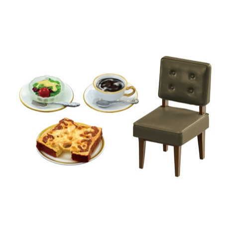 R247『現貨』丸福咖啡店場景組 RE-MENT 盒玩 