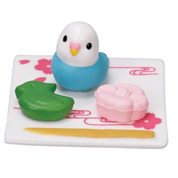 2A166『現貨』和菓子鸚哥 Tarlin 扭蛋 轉蛋 