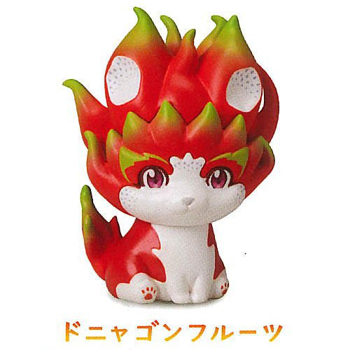 1A281『現貨』動物愛好系列-水果妖精造型公仔 Standstones 扭蛋 轉蛋 