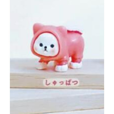 4A844『現貨』雨天散步小狗公仔 Bright link 扭蛋 轉蛋 